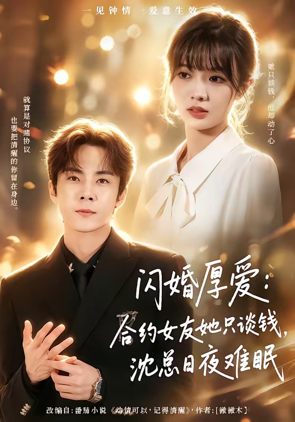 闪婚厚爱：合约女友她只谈钱，沈总日夜难眠