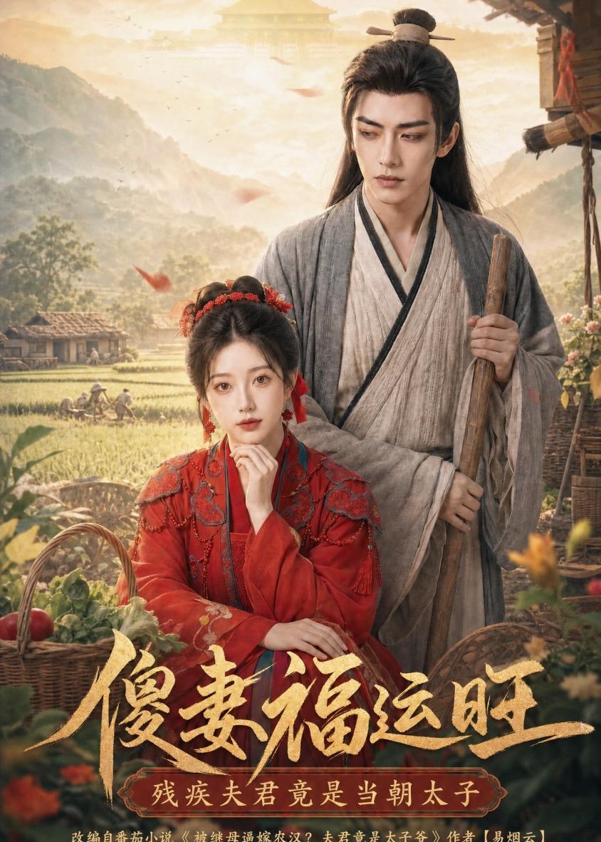 傻妻福运旺，残疾夫君竟是当朝太子